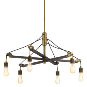 Chandelier 6Lt (44325VTG) by Kichler