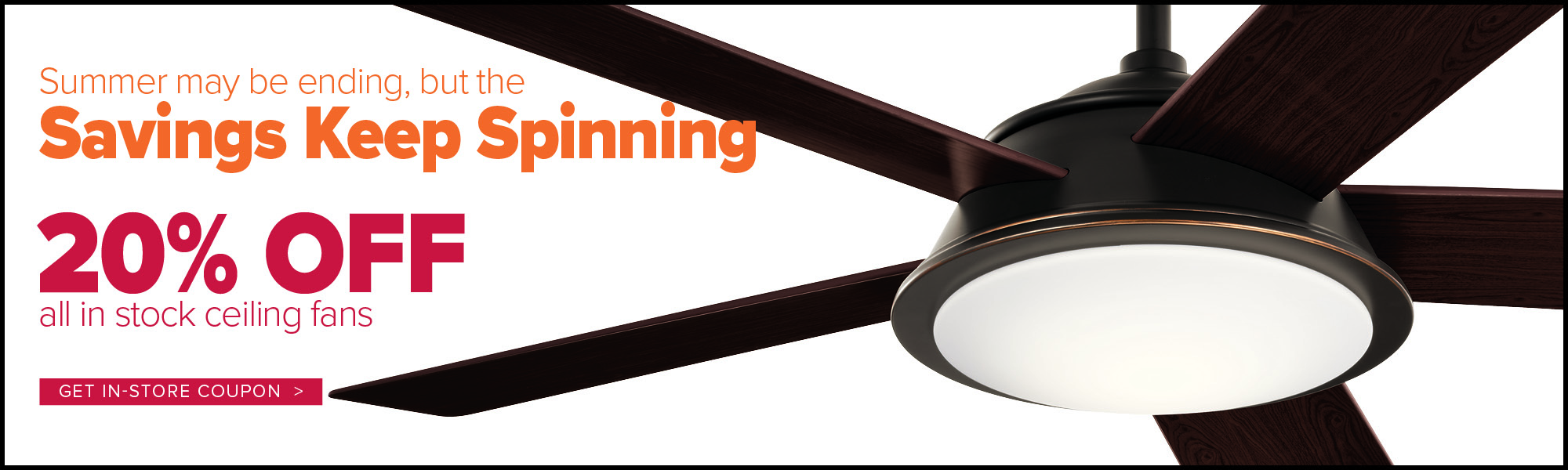 Savings2 Lighting and Fan Sale
