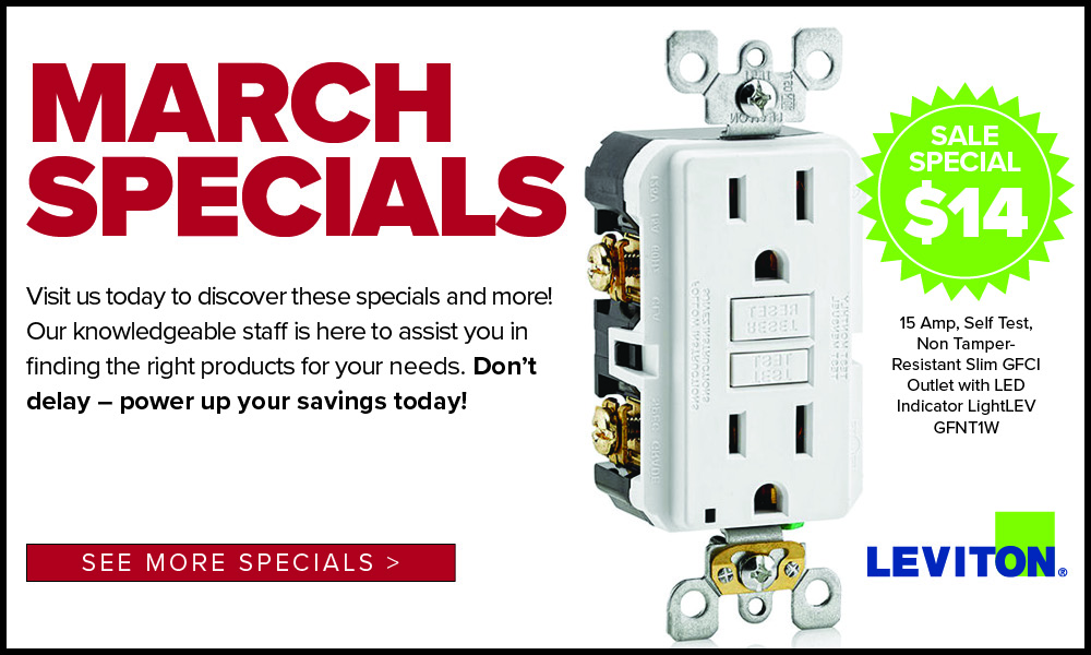 Wolberg Electrical Monthly Specials