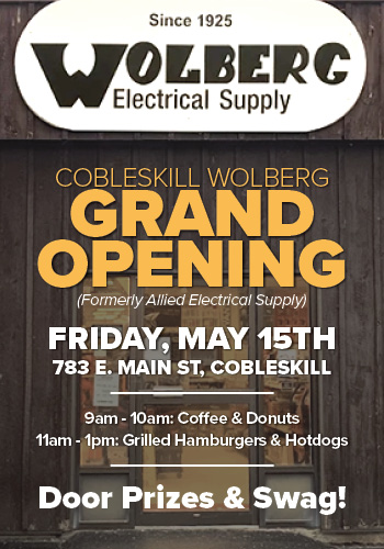 Wolberg Electric Cobleskill Grand Opening