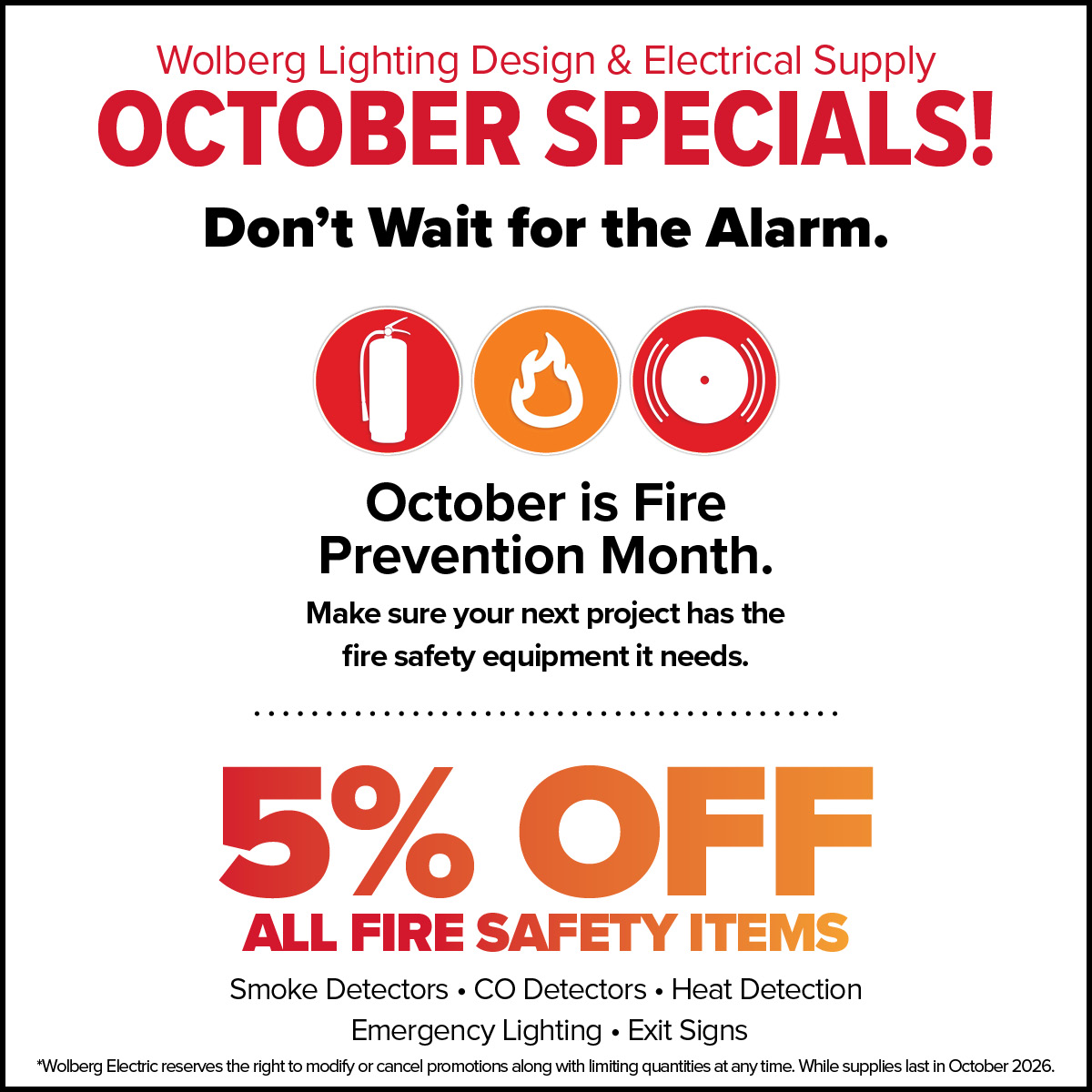 october-specials4 Wolberg Electrical Specials